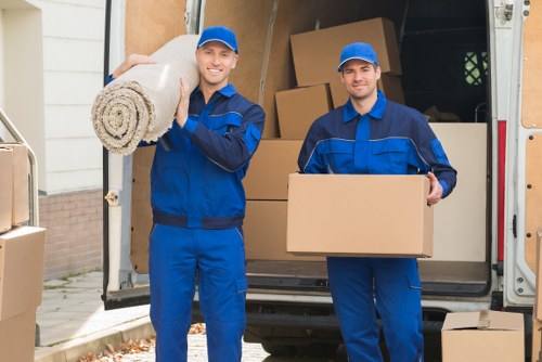 Removalists assisting with a house move in Kings Cross