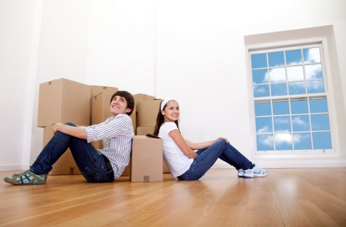 Commercial office relocation equipment and boxes for Kings Cross businesses