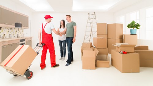 Loading access and parking considerations for Kings Cross commercial removals