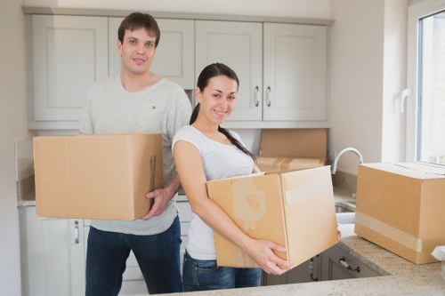 Local removals vehicle serving Kings Cross and nearby central London